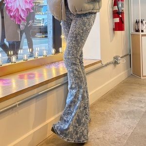 Denim flare 70s jeans